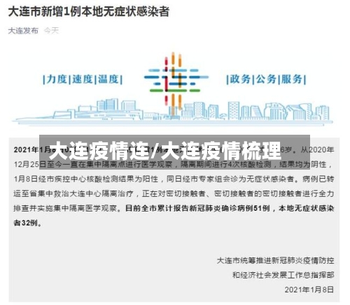 大连疫情连/大连疫情梳理